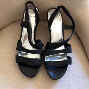 Black dressy sandal